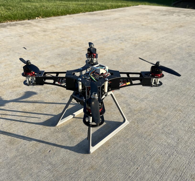 Custom 3D Printed Drone Frame & Accessories view 2
